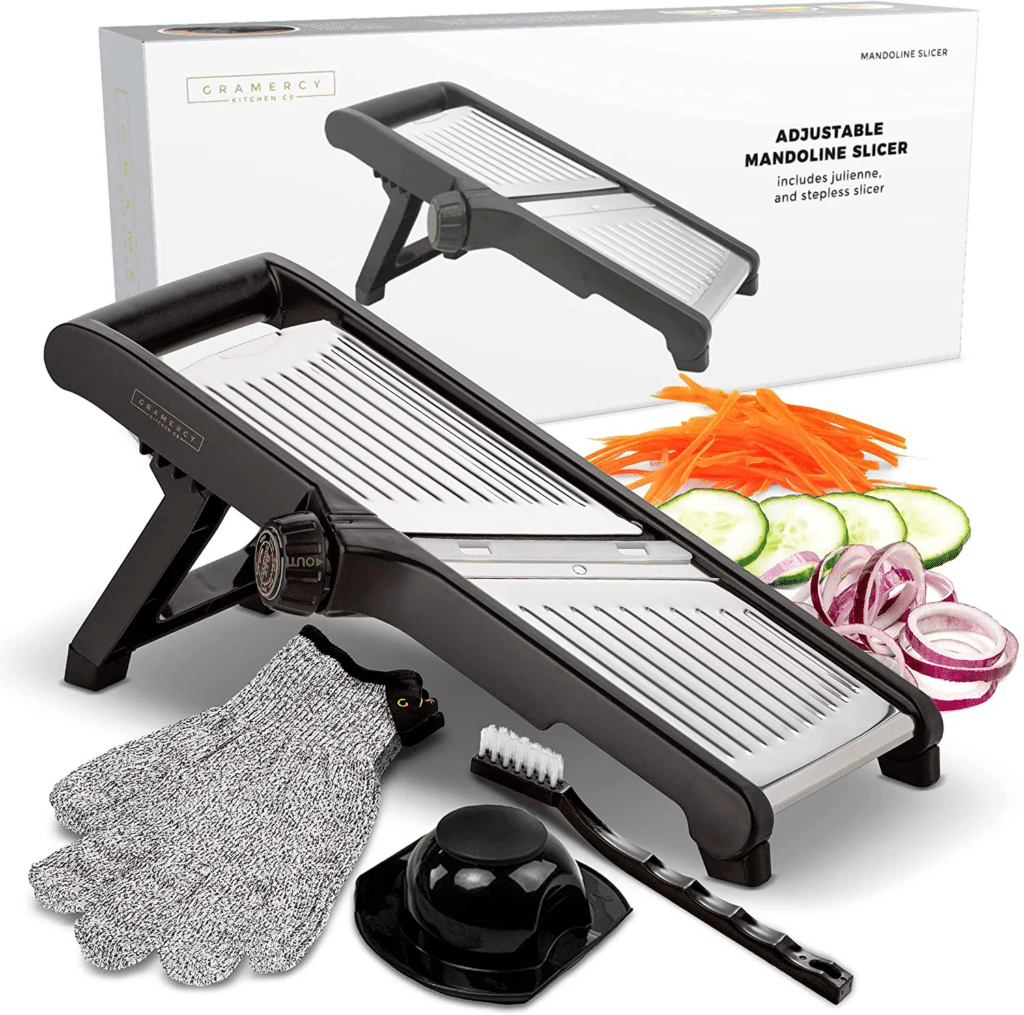 Gramercy Mandoline with Cut-Resistant Gloves