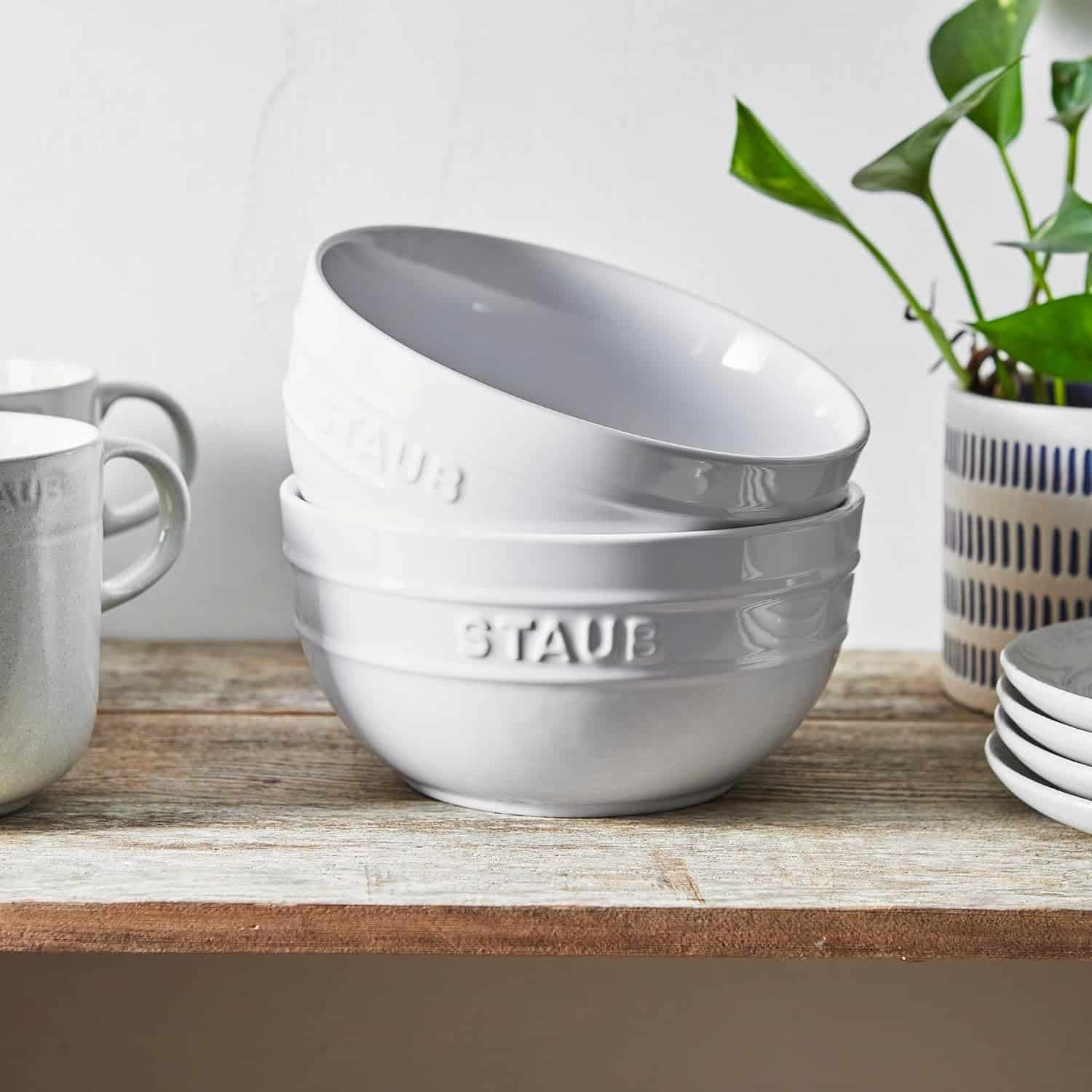 STAUB Ceramic 1.25 Quart Bowl Set