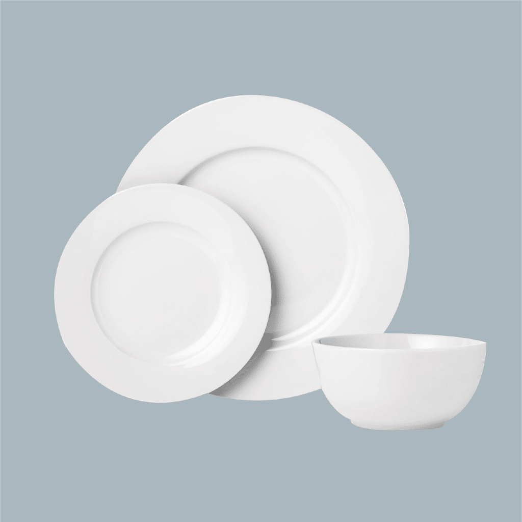 Amazon Basics Porcelain Dinnerware Set