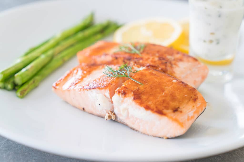 Slow Roasted Salmon